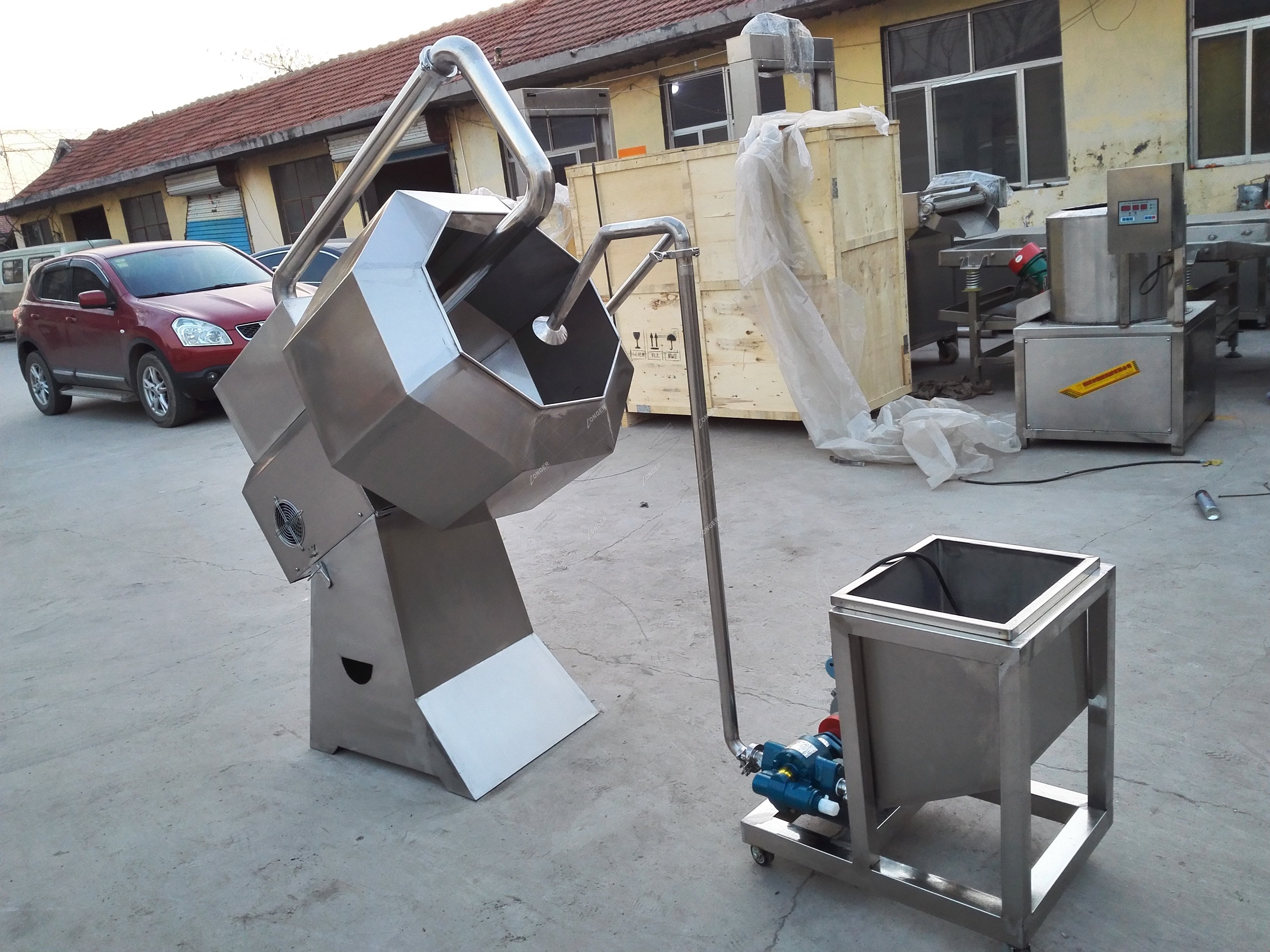 pet food seasoning machine