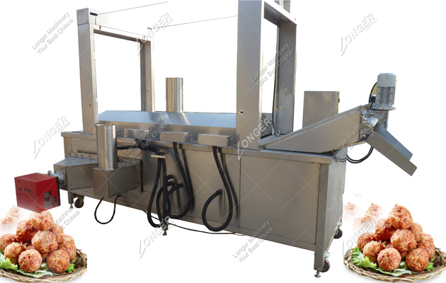 Continuous Frying Machine