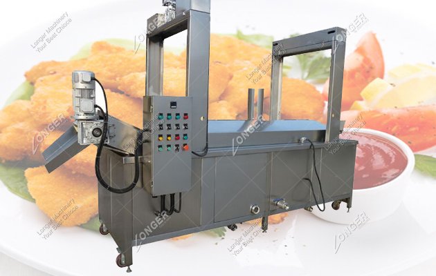 Continuous Peanut Frying Machine