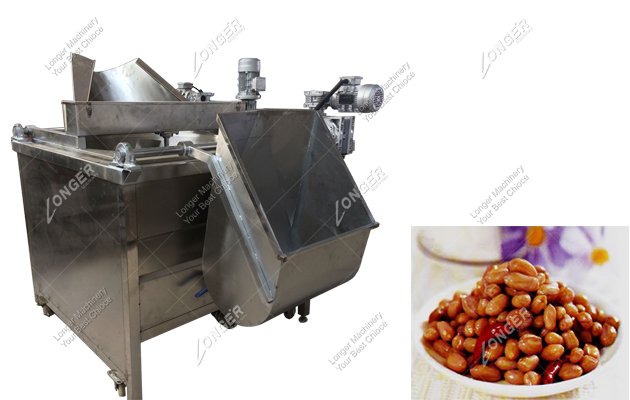 Automatic Groundnut Frying Machine for Peanuts