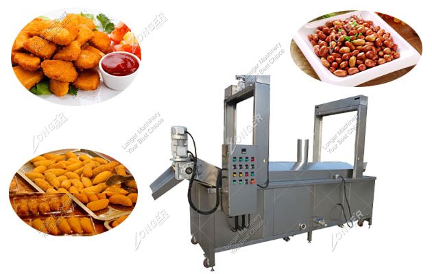 Conveyor Belt Deep Fryer