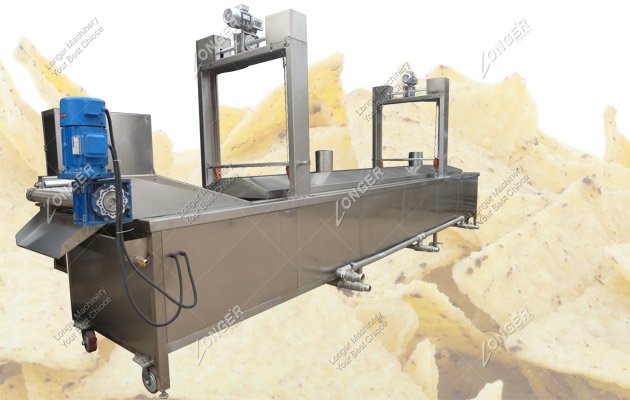 Continuous Namkeen Fryer Machine