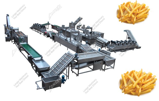 Frozen French Fries Production Line