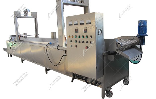 automatic corn chips frying machine