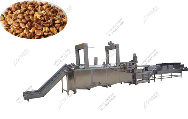 Industrial Continuous Fryer Machine