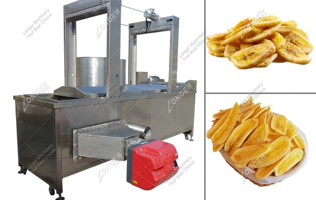 Potato Chips Frying Machine