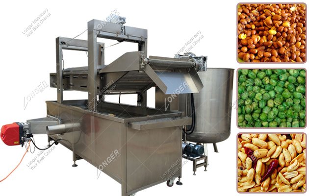 Oil Water Mixed Frying Machine