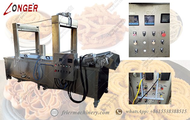 peanut frying machine