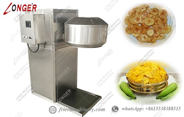 Banana chips cutting machine