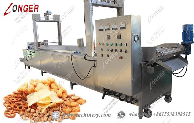 continuous frying machine