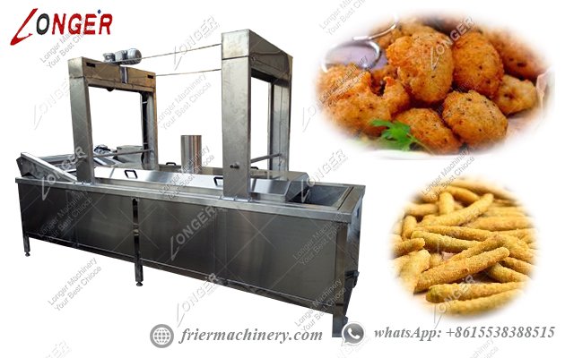 continuous frying machine