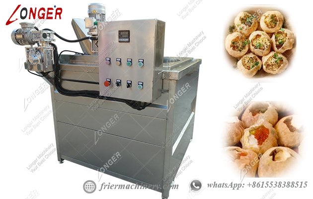 pani puri frying machine