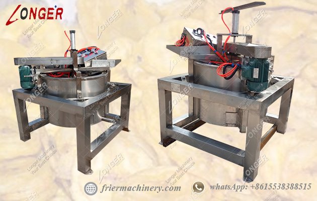 Automatic fried food deoiling machine