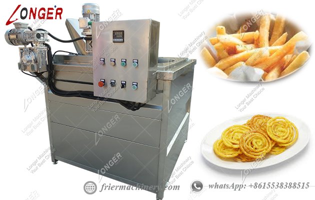 Automatic fried food deep frying machine