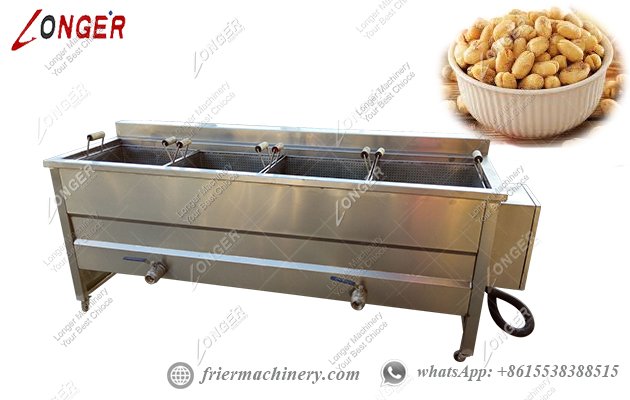 peanut frying machine